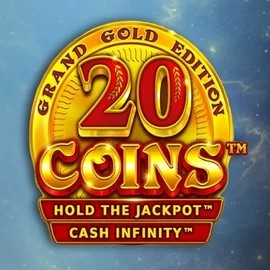 20 Coins Grand Gold Edition online game logo by Wazdan on ninlay.eu