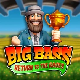 Big Bass Return to the Races logo – Slots by Pragmatic Play at Ninlay Casino