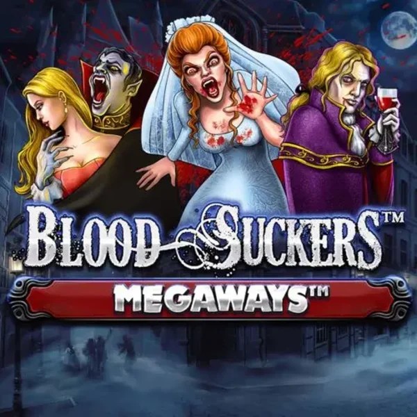 Blood Suckers Megaways logo – Slots by Red Tiger Gaming at Ninlay Casino