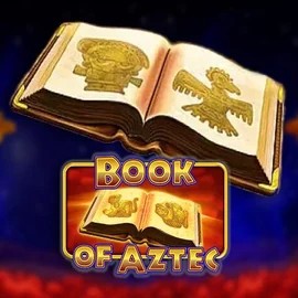Book of Aztec logo by Amatic Industries at Ninlay Casino