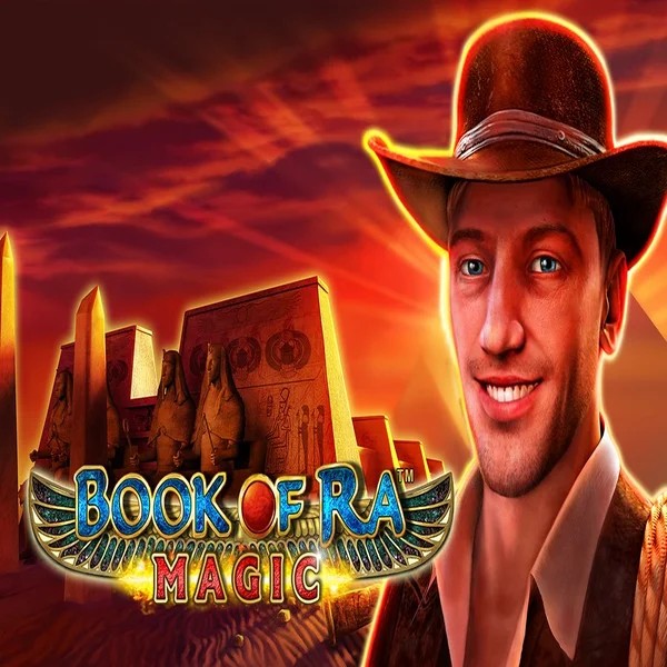 Book of Ra Magic logo by Greentube Ninlay Casino