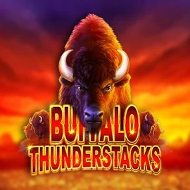 Buffalo Thunderstacks logo – Slots by Amatic Industries at Ninlay Casino