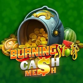 Burning Slots Cash Mesh by BF Games, showcased at ninlay.eu – game logo