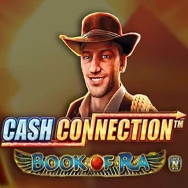 Cash Connection Book Of Ra online game logo by Novomatic on ninlay.eu