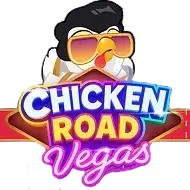 Chicken Road Vegas slot logo by InOut at Ninlay Casino