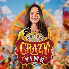 Crazy Time by Evolution, showcased at ninlay.eu – game logo