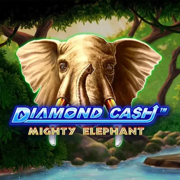 Official Slots logo: Diamond Cash Mighty Elephant by Greentube at Ninlay Casino