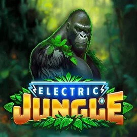 Electric Jungle slot logo by Atomic Slot Lab at Ninlay Casino