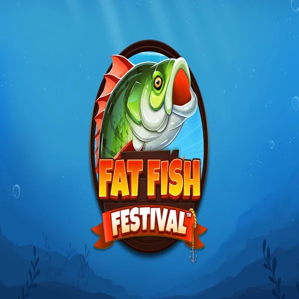 Fat Fish Festival slot logo by Wishbone Games at Ninlay Casino