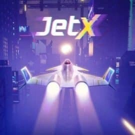 jetX slot logo by SmartSoft at Ninlay Casino