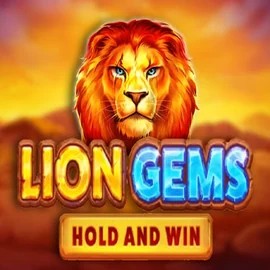 Lion Gems Hold and Win logo by Playson at Ninlay Casino