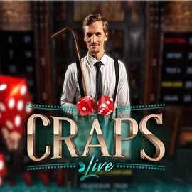 Live Casino logo of Live Craps from Evolution at Ninlay Casino