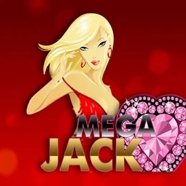 Mega Jack slot logo by WorldMatch at Ninlay Casino