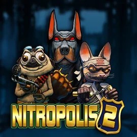 Nitropolis 2 online game logo by ELK Studios on ninlay.eu
