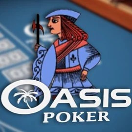 Try Oasis Poker slot by Nucleus Gaming on ninlay.eu – logo image