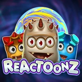 Reactoonz game by Play'n GO – logo hosted on Ninlay Casino