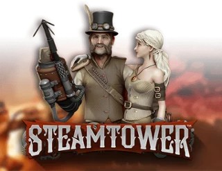Steam Tower Slot casino game by NetEnt – featured logo at Ninlay Casino