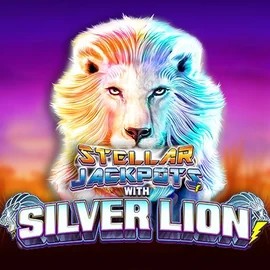 Stellar Jackpots with Silver Lion slot visual from Lightning Box Game available on ninlay.eu