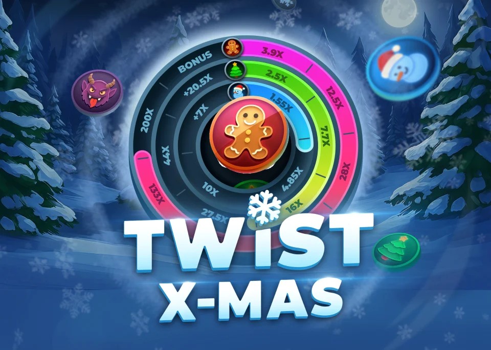 Twist X-mas online game logo by InOut on ninlay.eu