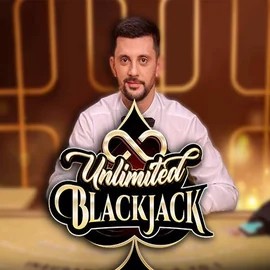 Logo of Unlimited Blackjack from Ezugi at Ninlay Casino